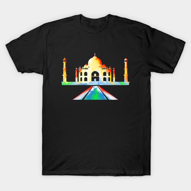 Taj Mahal T-Shirt by mailboxdisco